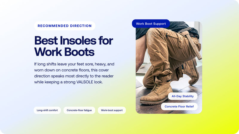 Best Insoles for Work Boots: Cushion vs Arch Support vs Shock Absorption