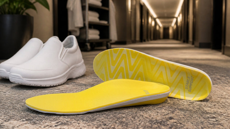Insoles for Housekeepers: Support for Long Walking Workdays