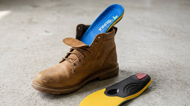 Work Shoe Inserts for Flat Feet: A Fit-First Support Guide