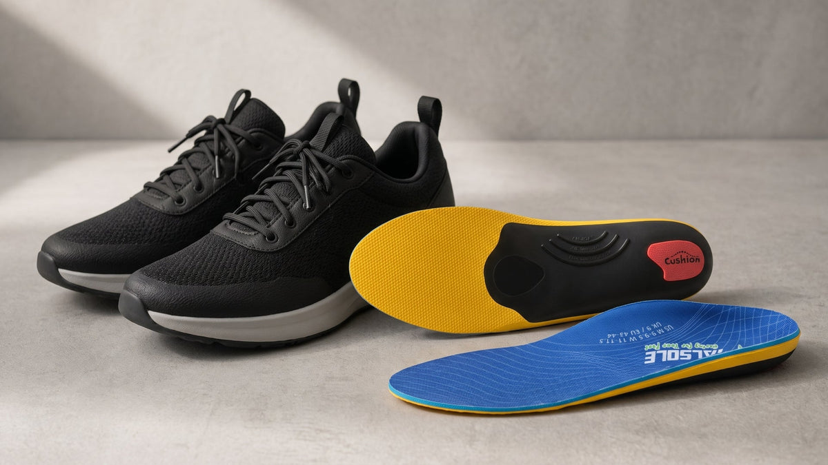 Low Profile Insoles for Work Sneakers: Support Without Bulk