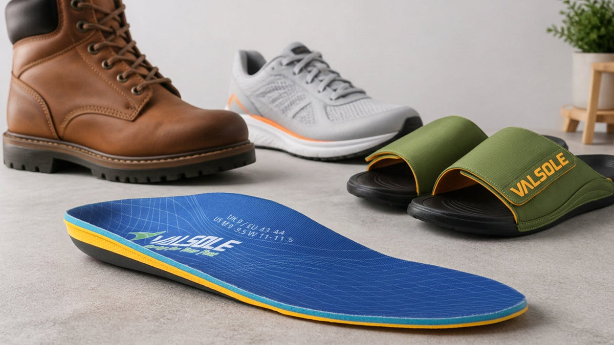 Insoles vs Recovery Slides After Work: How the Support Roles Differ