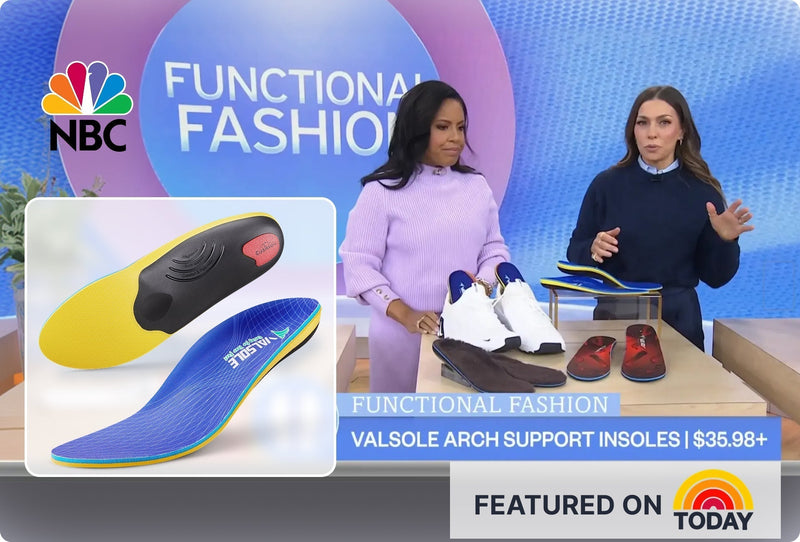 As Seen on NBC: Why VALSOLE Heavy Duty Support Insoles Are Gaining National Attention
