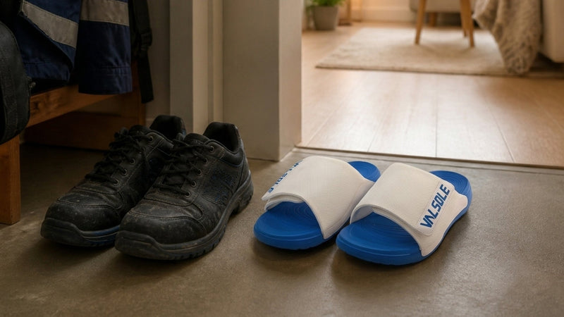 What Are Recovery Slides? How They Fit Into an After-Work Foot Support Routine
