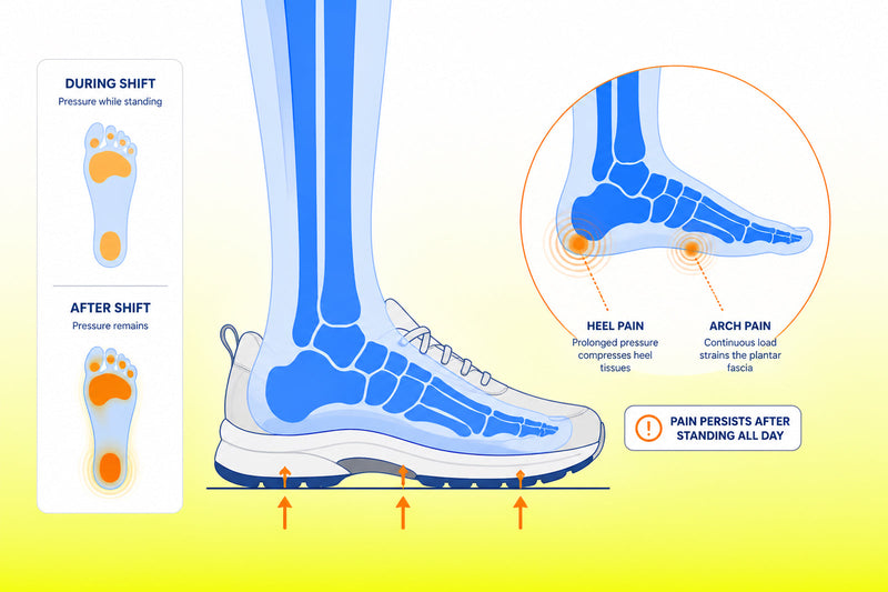 Why Your Feet Still Hurt After Standing All Day at Work