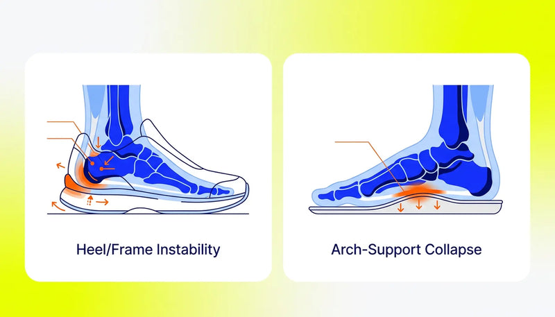 Comparison of supportive work shoe and structured arch support insole for plantar fasciitis decision-making