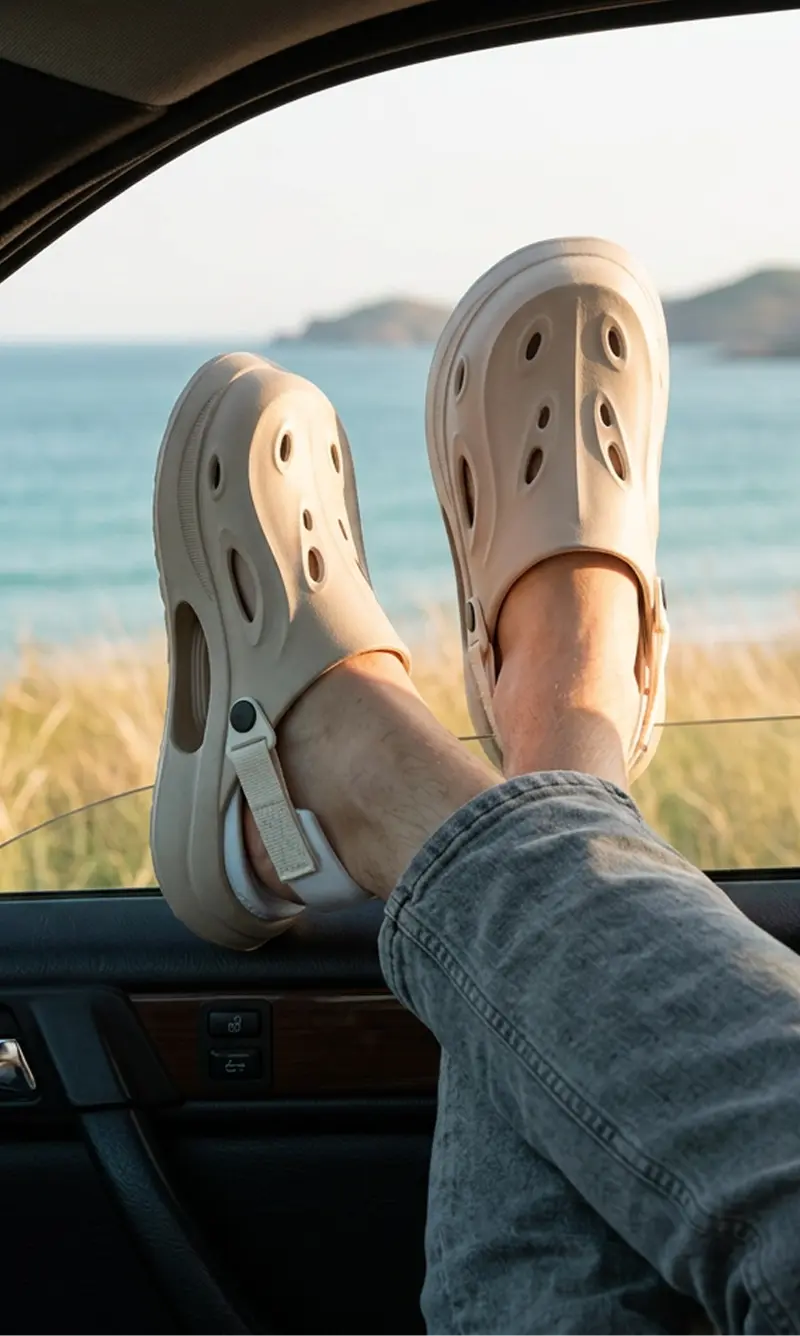 Aero Recovery Clog - Sand – hover