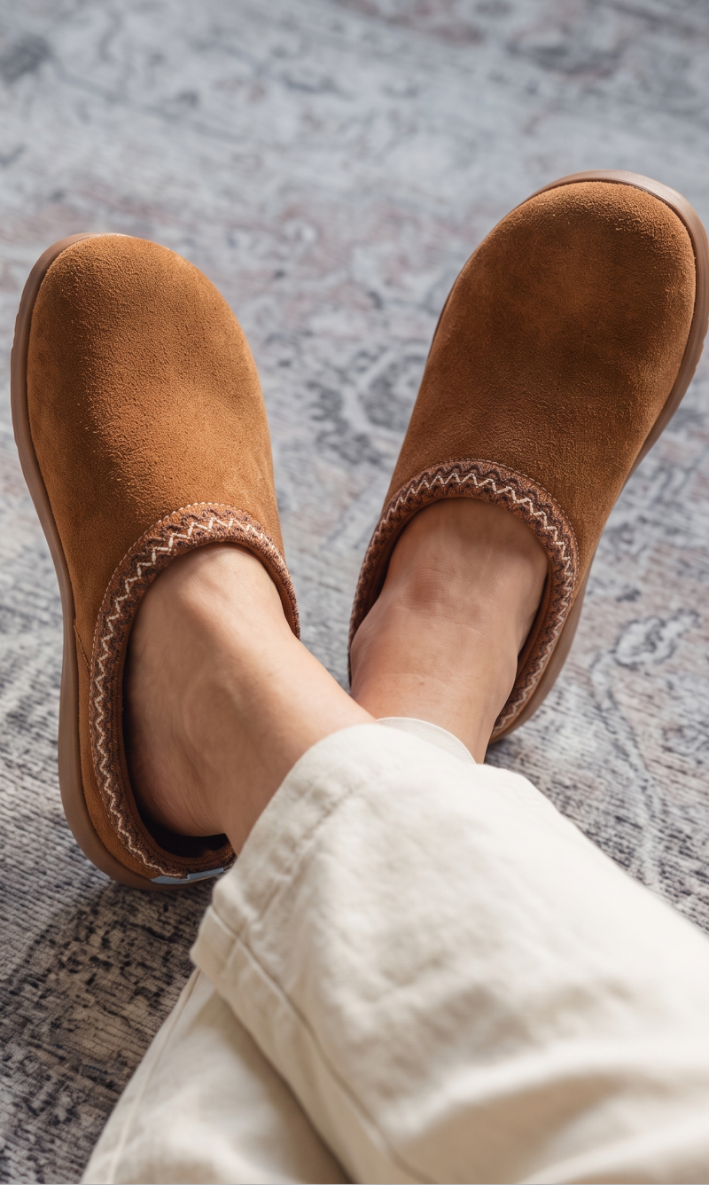 Hearth Lite Clog - Chestnut – hover